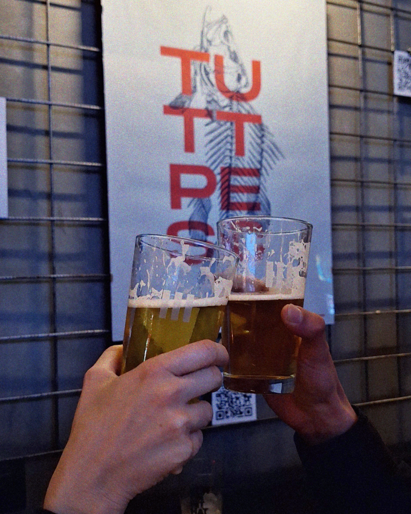 Mostra di STIPOSTER da Mosto Birreria a Napoli nella sede di via Merliani.